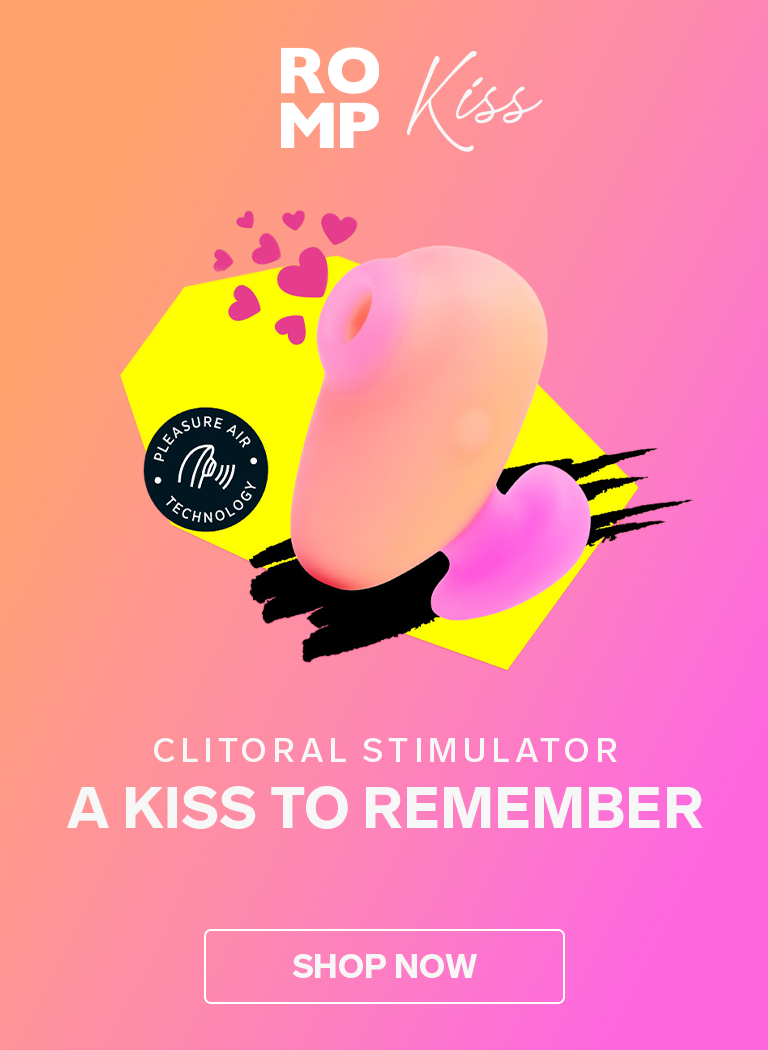 Shop ROMP toys, including the ROMP Kiss, at Harmony Sex Shop