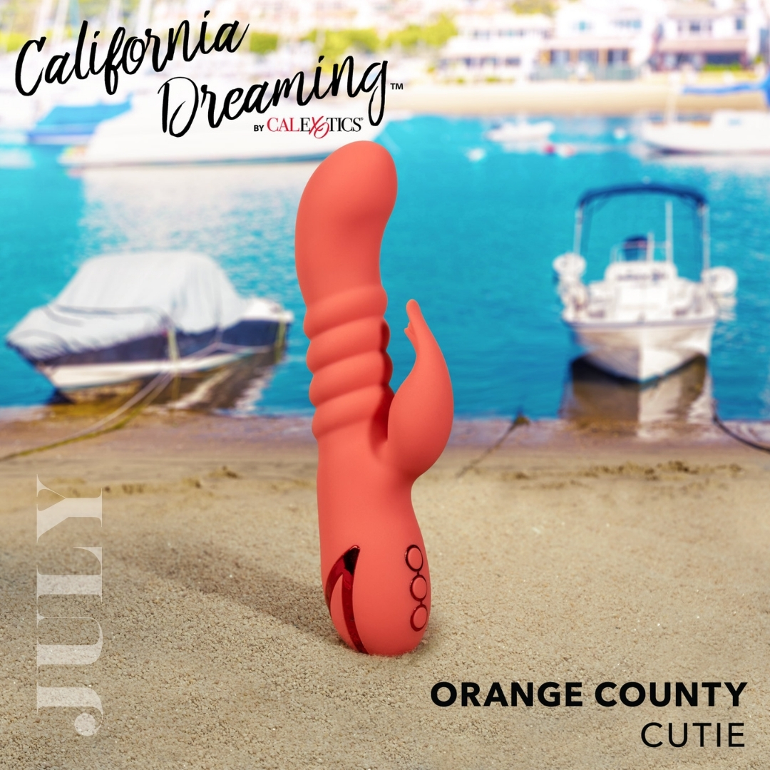 Orange County Cutie Thrusting Vibrator